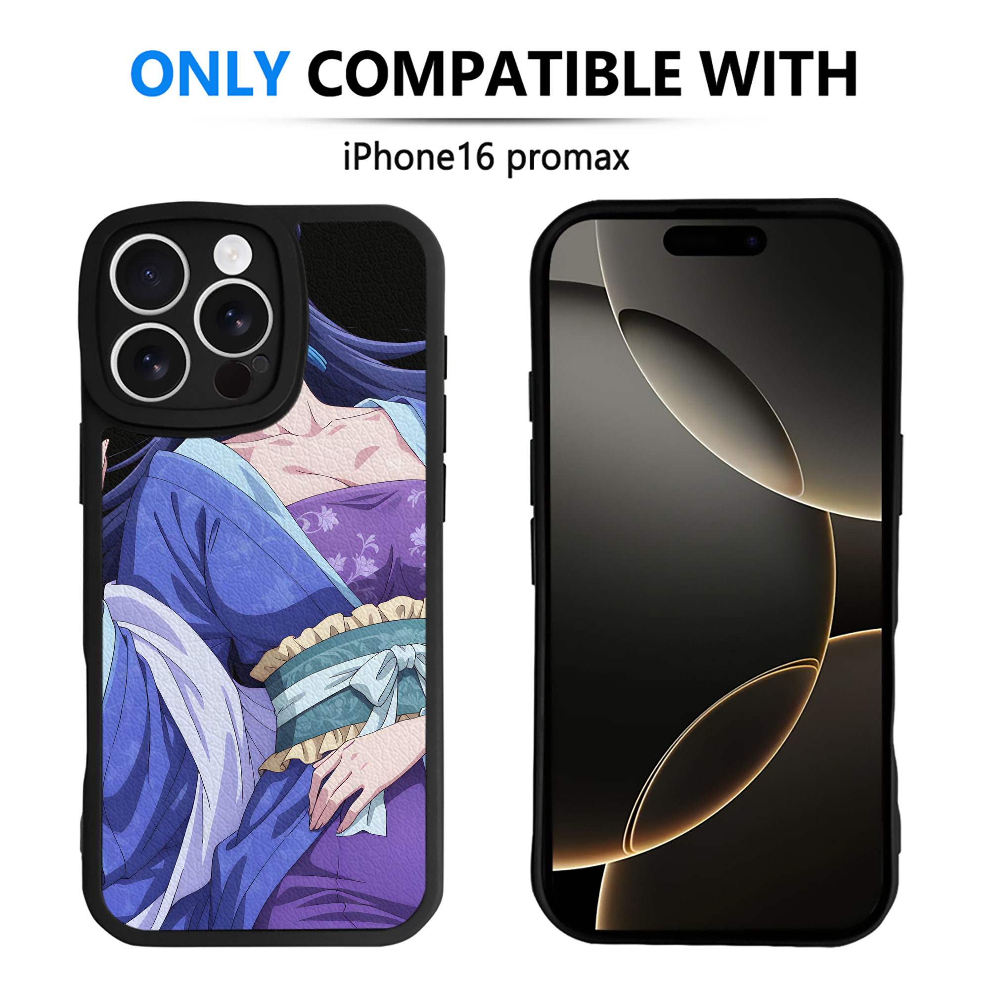 （画像用） 薬屋のひとりごと The Apothecary Diaries 【iPhone 16シリーズ対応】シリコンスマホケース（レザー調） 材質：シリコン